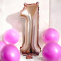 40" Large Foil Birthday Party Balloon Numbers