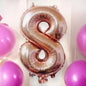 40" Large Foil Birthday Party Balloon Numbers