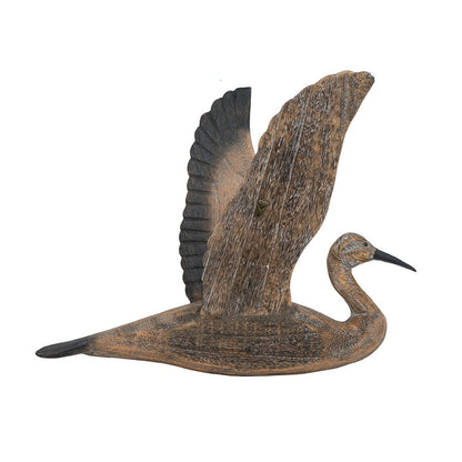 Set of Three Brown Wood Novelty Hanging Dimensional Sculpture | Kitchen + Metal