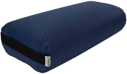 Yoga Bolster - Round Premium Professional Firm Studio Quality for Enhanced Yoga Practice
