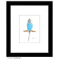 Parakeet Teal, Print (#8782A)