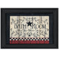 Bathroom 4 Black Framed Print Wall Art