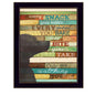 Ill Be Watching You 8 Black Framed Print Wall Art