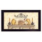 Live Love Laugh Black Framed Print Wall Art