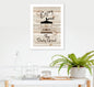 The Daily Grind 4 White Framed Print Wall Art