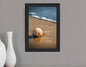 Take Me to the Beach Black Framed Print Wall Art