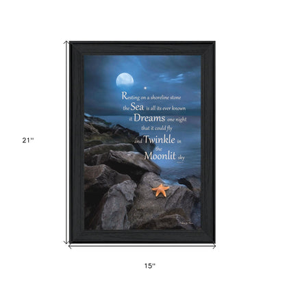 The Dream Black Framed Print Wall Art