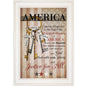 The Keys To Freedom 2 White Framed Print Wall Art