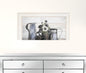 Floral Farmhouse I 1 White Framed Print Wall Art