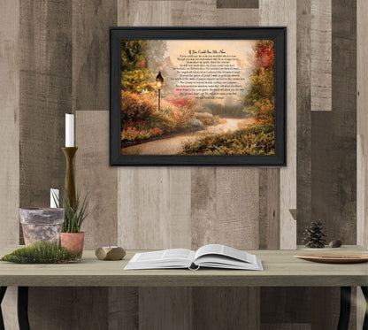 If You Could See Me Now 3 Black Framed Print Wall Art