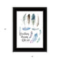 Breathing Dreams Like Air 2 Black Framed Print Wall Art