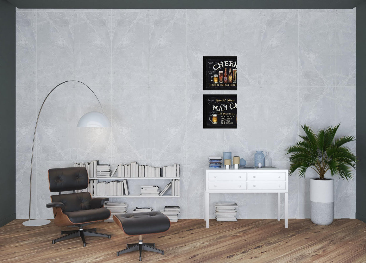 Set Of Two Cheers Black Framed Print Kitchen Wall Art