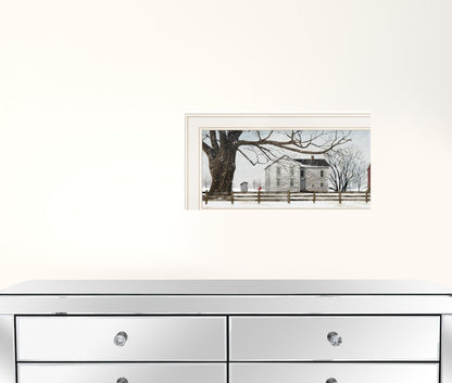 Set Of Four Four Seasons Collection II 1 White Framed Print Wall Art