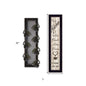Set Of Two Come On In With Seven Peg Mug Rack 2 Black Framed Print Wall Art