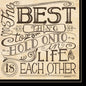 Set Of Two Together Or Each Other 2 Black Framed Print Wall Art