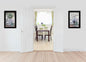 Set Of Two Where There Is Love 2 Black Framed Print Wall Art