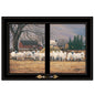 Wool Gathering 3 Black Framed Print Wall Art