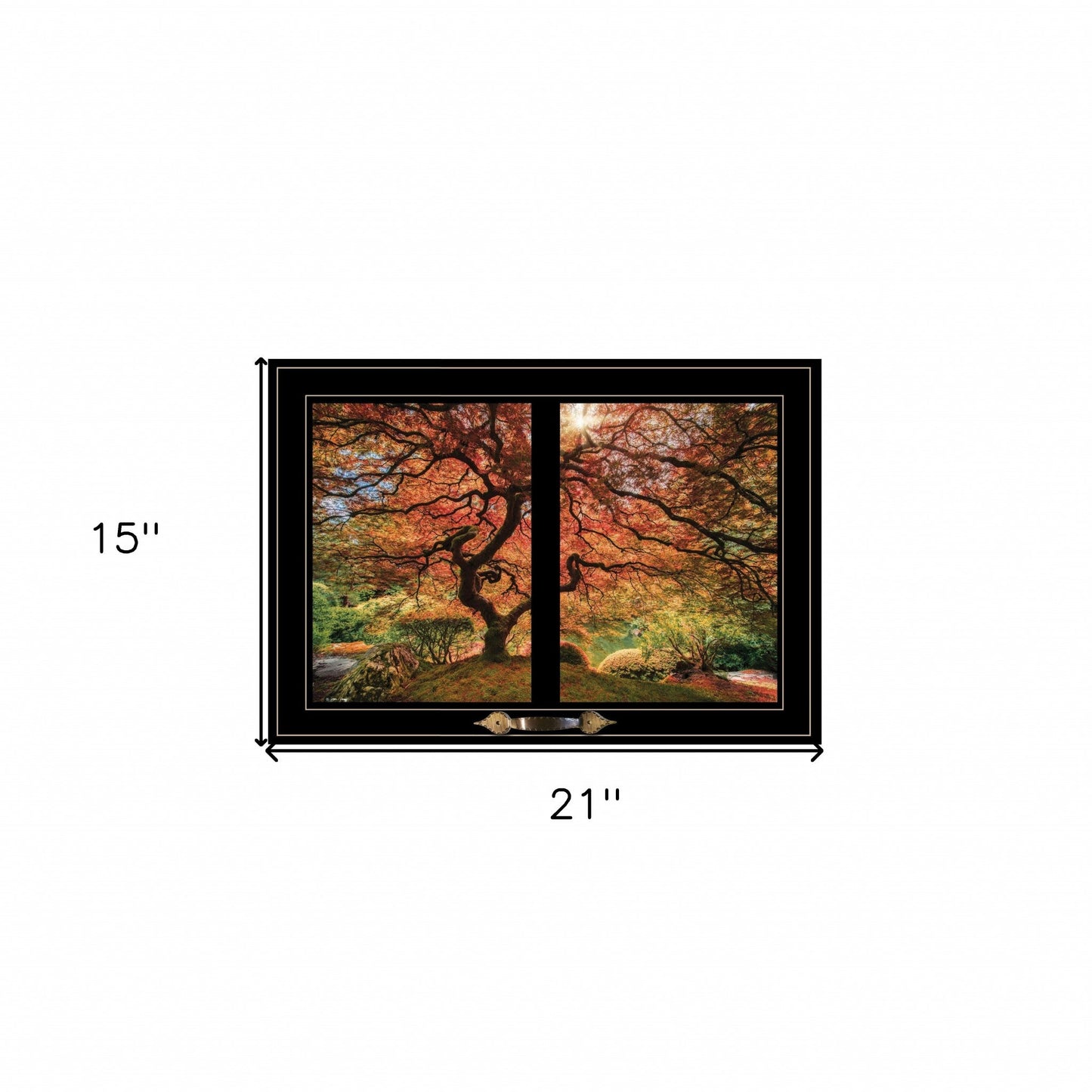 First Colors Of Fall I 4 Black Framed Print Wall Art