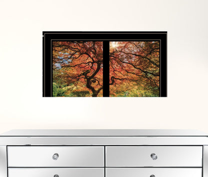 First Colors Of Fall I 4 Black Framed Print Wall Art
