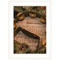 Holly And Ivy Christmas White Framed Print Wall Art