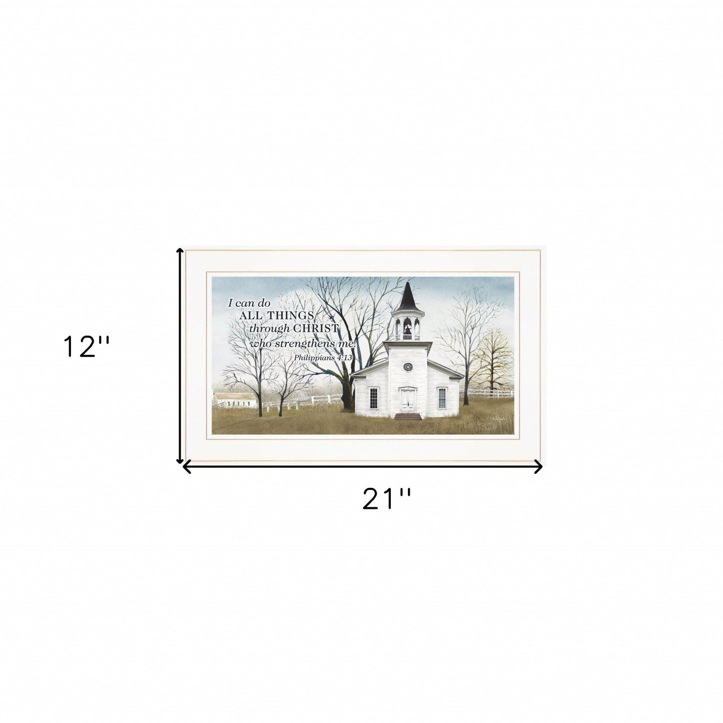 Amazing Grace 4 White Framed Print Wall Art