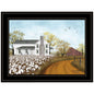 High Cotton 2 Black Framed Print Wall Art