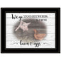 We Go Together Like Bacon and Eggs Black Framed Print Wall Art