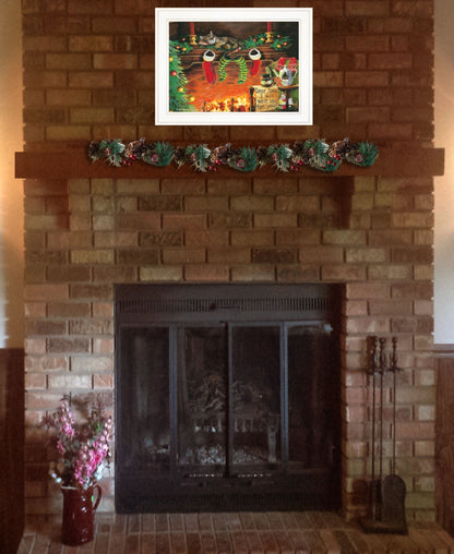 I Will Wait Up 2 White Framed Print Wall Art