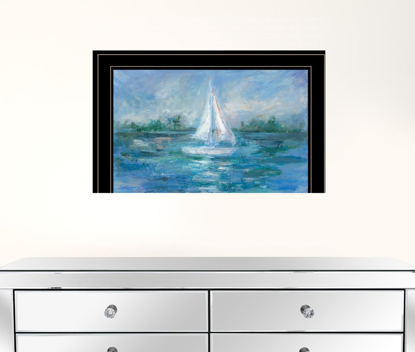A Day In the Life 3 Black Framed Print Wall Art