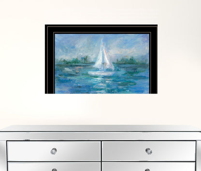 A Day In the Life 3 Black Framed Print Wall Art