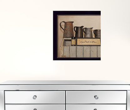 Set Of Two Homemade is Best 3 Black Framed Print Kitchen Wall Art