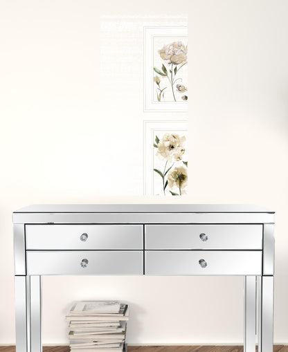 Set Of Two Brittany I and Sea II 1 White Framed Print Wall Art