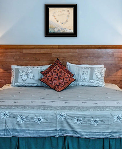 Marriage is a Beach 2 White Framed Print Wall Art
