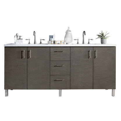 Metropolitan 72" Double Vanity Cabinet