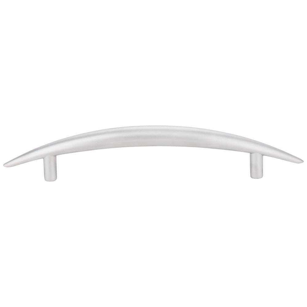 128 mm Center-to-Center Satin Nickel Arched Verona Cabinet Pull
