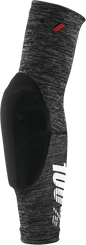 100% Teratec Elbow Guards - Gray/Black - XL 70002-00008