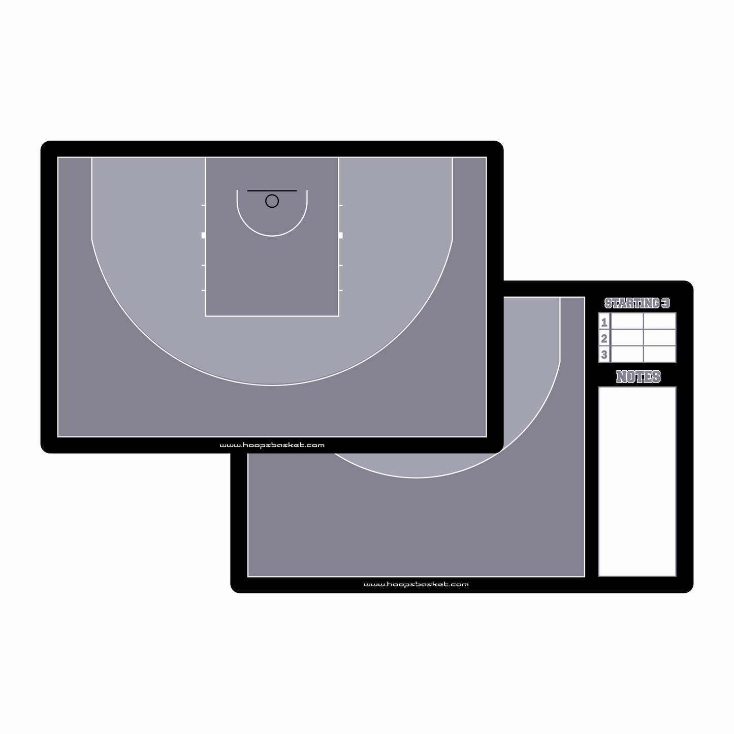 Custom 3x3 Basketball Coaching Board 15.7 x 10.6