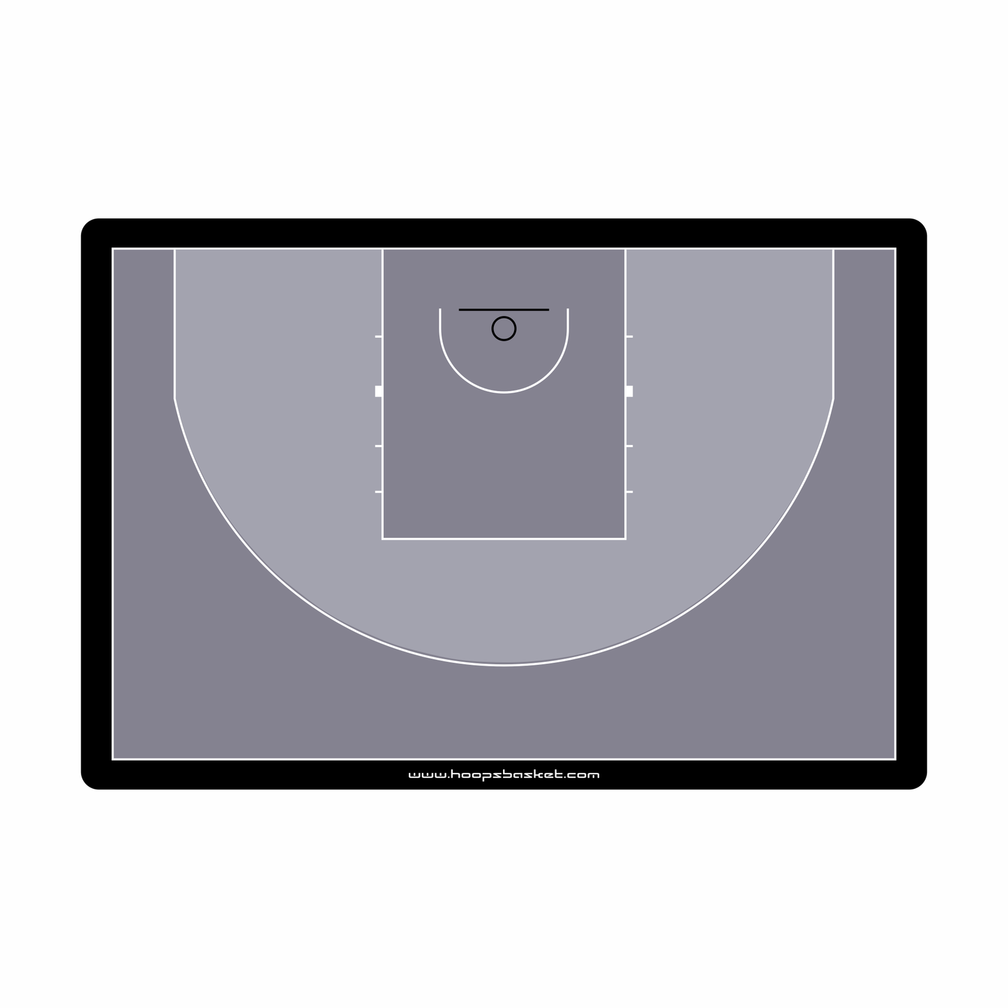 Custom 3x3 Basketball Coaching Board 15.7 x 10.6