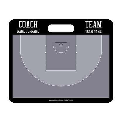 Custom 3x3 Basketball Magnetic Coaching Board 22 x 17.5 in 56x45 cm