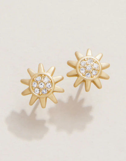 Sea La Vie Stud Earrings Sunshine/Sun