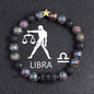 European and American Zodiac Twelve Constellation Bracelet - Beaded Design