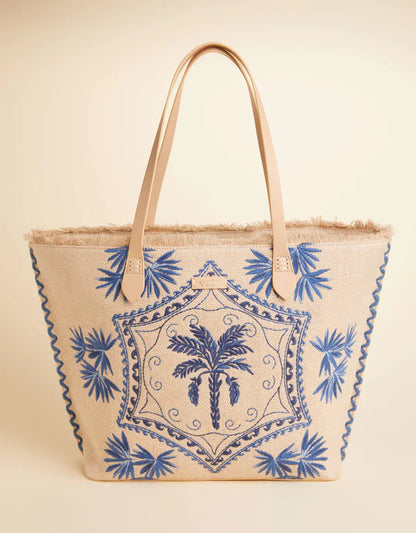 Beach Tote Ogeechee Palm Medallion