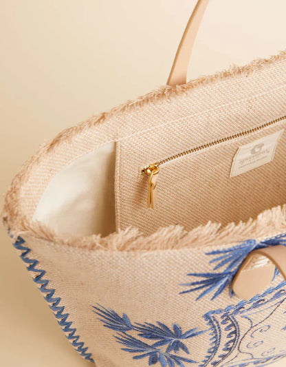 Beach Tote Ogeechee Palm Medallion