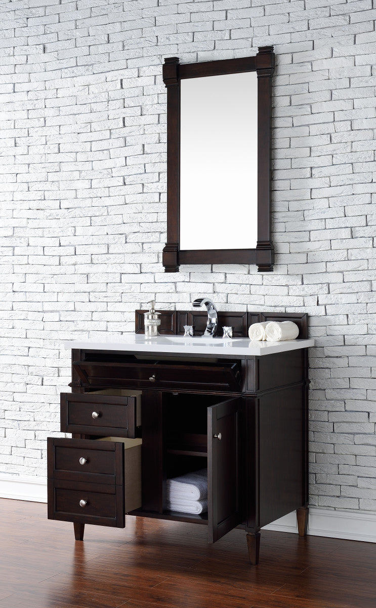 Brittany 36" Single Vanity Cabinet