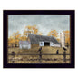 A Casual Conversation 1 Black Framed Print Wall Art