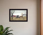 Goin to Market Black Framed Print Wall Art