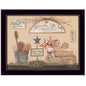 Wash Room 1 Black Framed Print Bathroom Wall Art