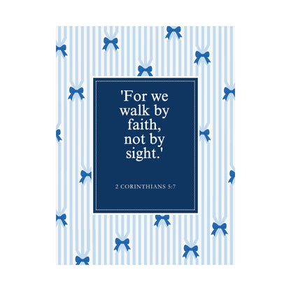 Inspirational Matte Vertical Posters, Faith Wall Art, Home Decor, Christian Decor, Motivational Print, Gift for Believers