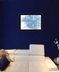 Morning Glory 1 Black Framed Print Wall Art | Home Decor | Kitchen + Metal
