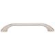 128 mm Center-to-Center Satin Nickel Square Sonoma Cabinet Pull